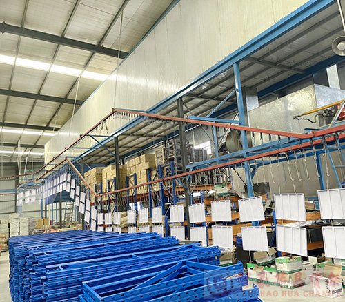 噴涂線實拍展示 噴涂線實拍展示